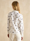 Cream Dogs Joules X Eleanor Tomlinson Jersey Shirt