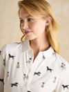 Cream Dogs Joules X Eleanor Tomlinson Jersey Shirt