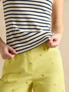 Harbour Cream & Navy Striped Jersey Vest