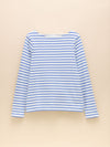 Harbour Ditsy Blue/White Boat Neck Printed Top