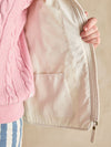 Minx Cream Showerproof Diamond Quilted Gilet