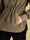 Thurlston Khaki Green Borg Fleece