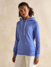 Marlston Blue Striped Slim Fit Hoodie