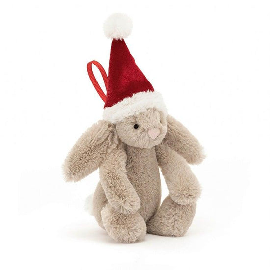 Bashful Christmas Bunny Decoration - RUTHERFORD & Co