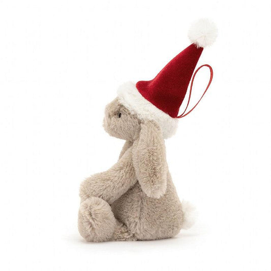 Bashful Christmas Bunny Decoration - RUTHERFORD & Co