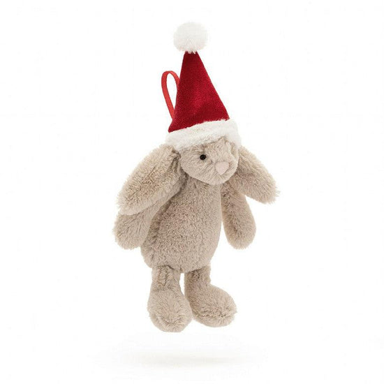 Bashful Christmas Bunny Decoration - RUTHERFORD & Co