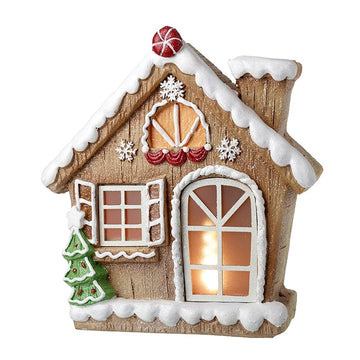 LIGHT UP GINGERBREAD HOUSE