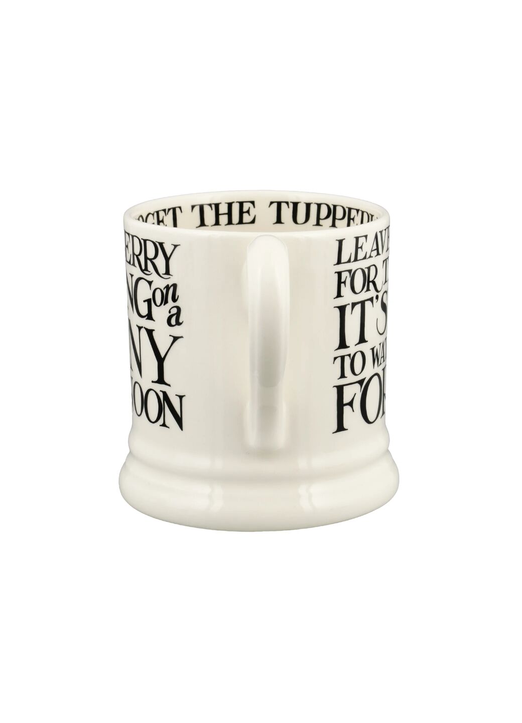Black Toast Blackberry 1/2 Pint Mug