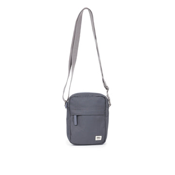 Bond Pocket Crossbody Bag Small Recycled Canvas - Faded Black