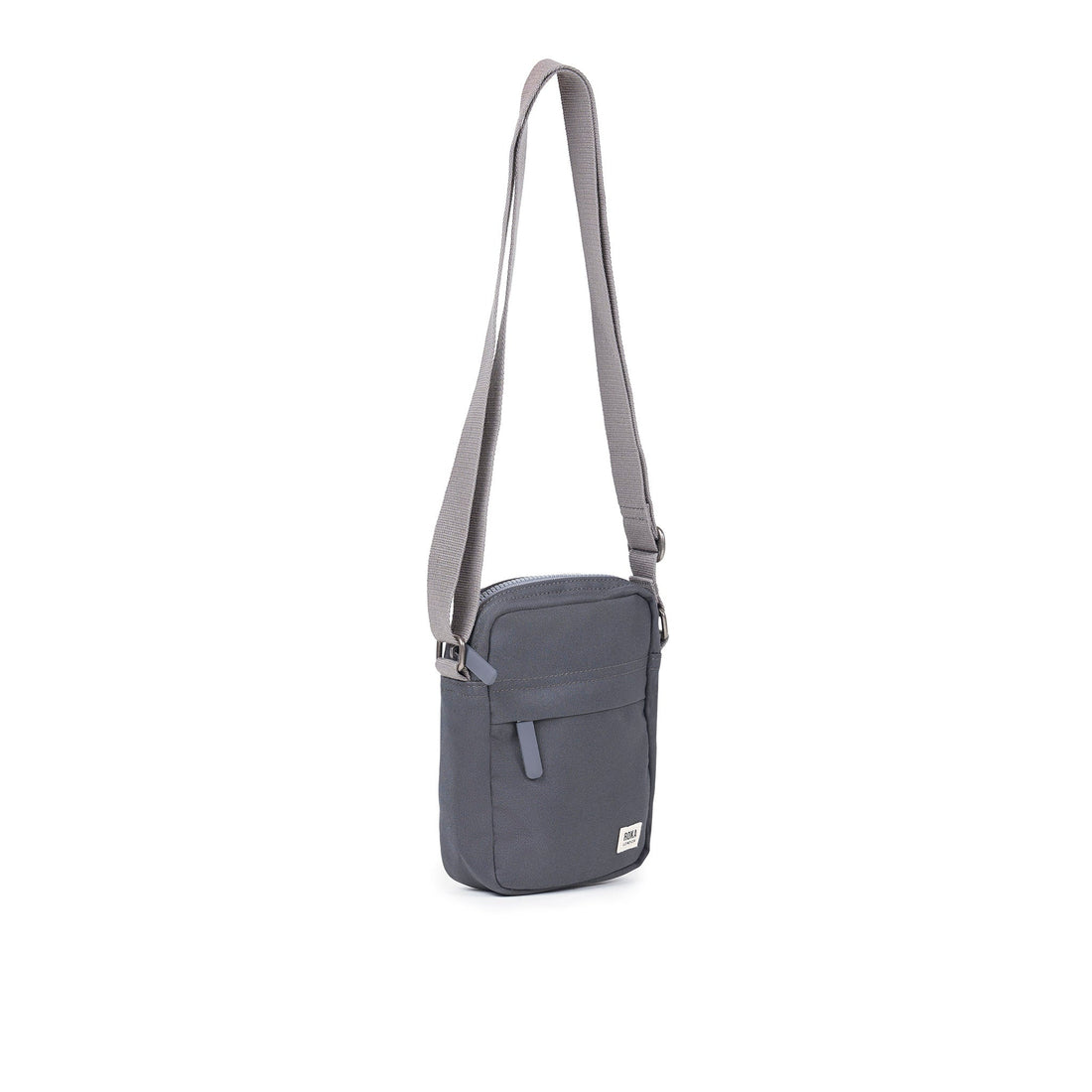 Bond Pocket Crossbody Bag Small Recycled Canvas - Faded Black