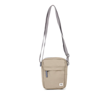 Bond Pocket Crossbody Bag Small Recycled Canvas - Taupe