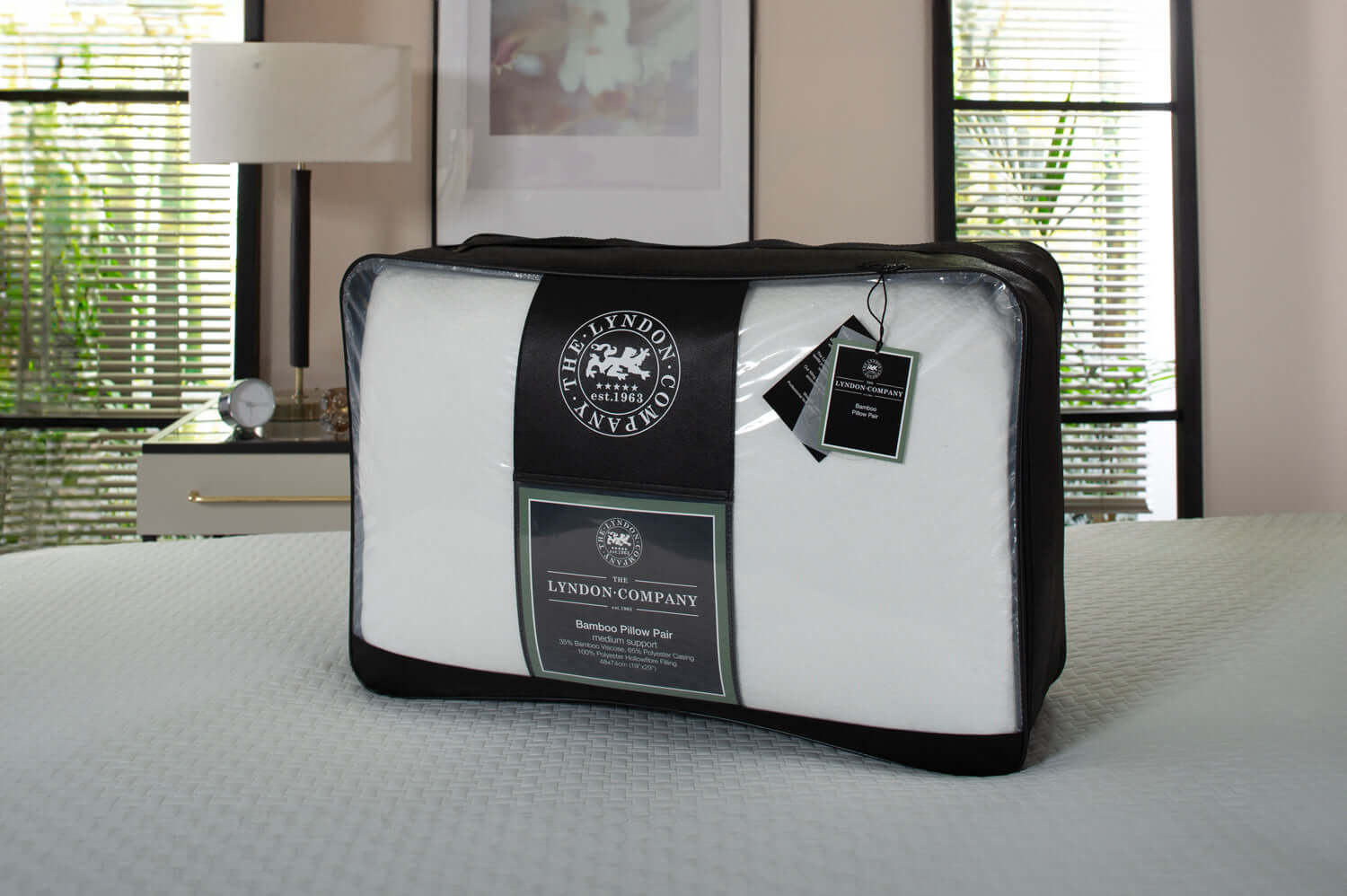 Bamboo Pillow Pair - Medium
