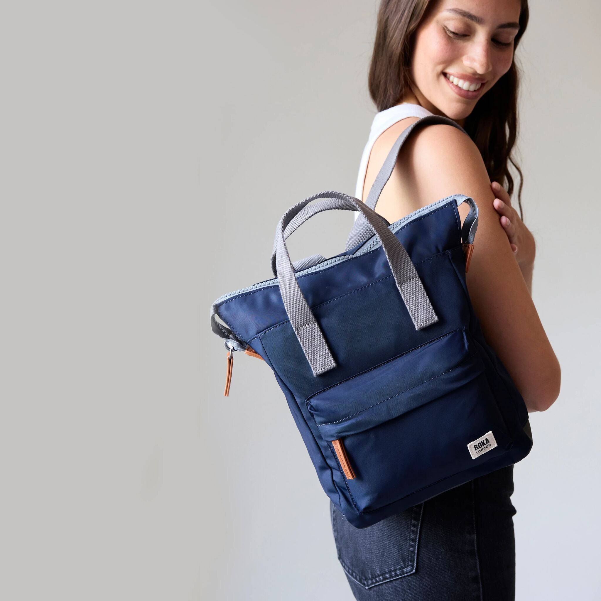 Bantry Backpack Small Recycled Nylon - Midnight