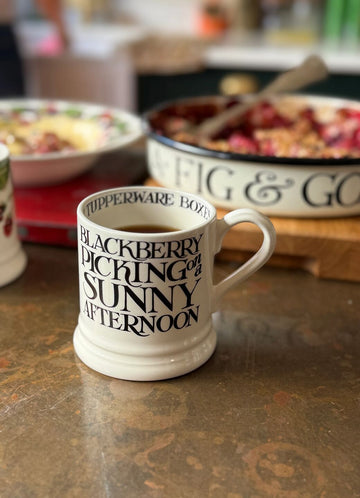 Black Toast Blackberry 1/2 Pint Mug