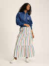 Cynthia Stripe Tiered Co-ord Skirt