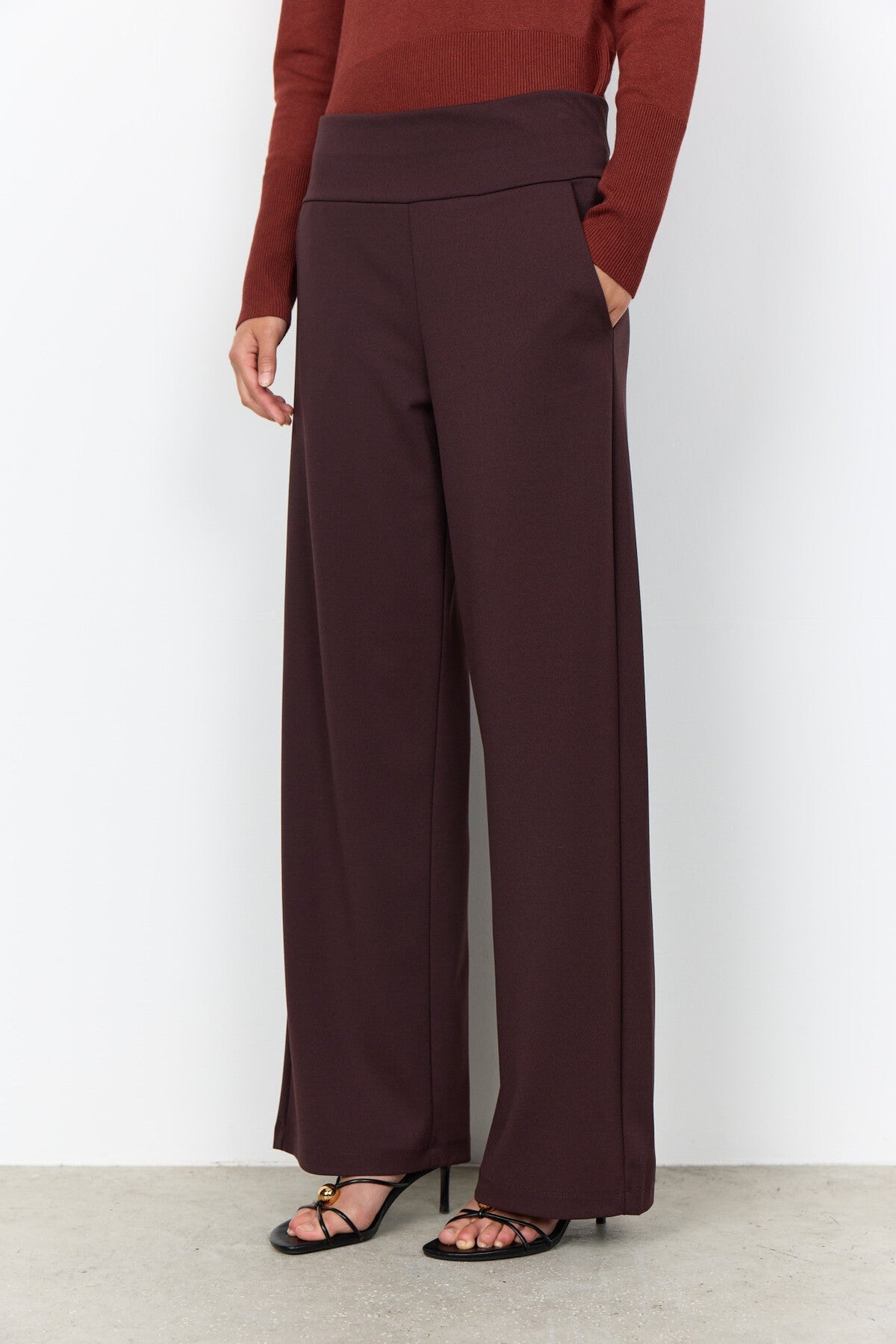 SC-SIHAM 48 Pants Dark plum