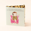 Leopard Choccy Card