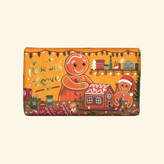 Festive Soap Bar 190g - Gingerbread - Cinnamon & Orange