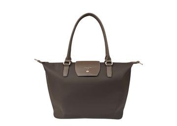 David Jones Medium Tab Over Tote - Hot Chocolate