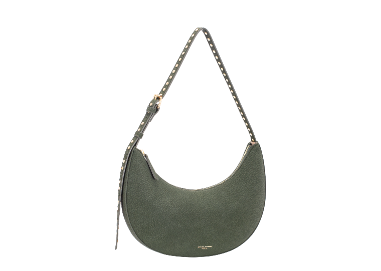 David Jones Stud Detail Flat Scoop Shoulder - Mist Moss