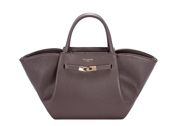 David Jones Wing Detail Grab - Sandalwood Brown