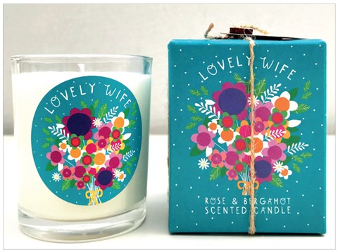 Rose & Bergamot - Lovely Wife Candle