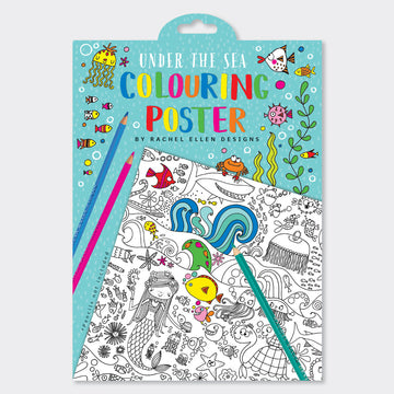 COLOURING POSTERS - UNDER THE SEA