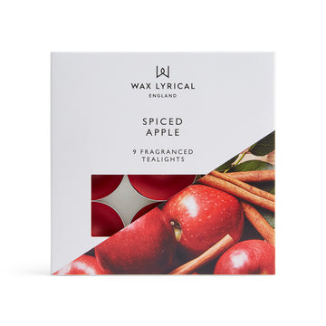 Wax Lyrical 9 Tealights Spiced Apple