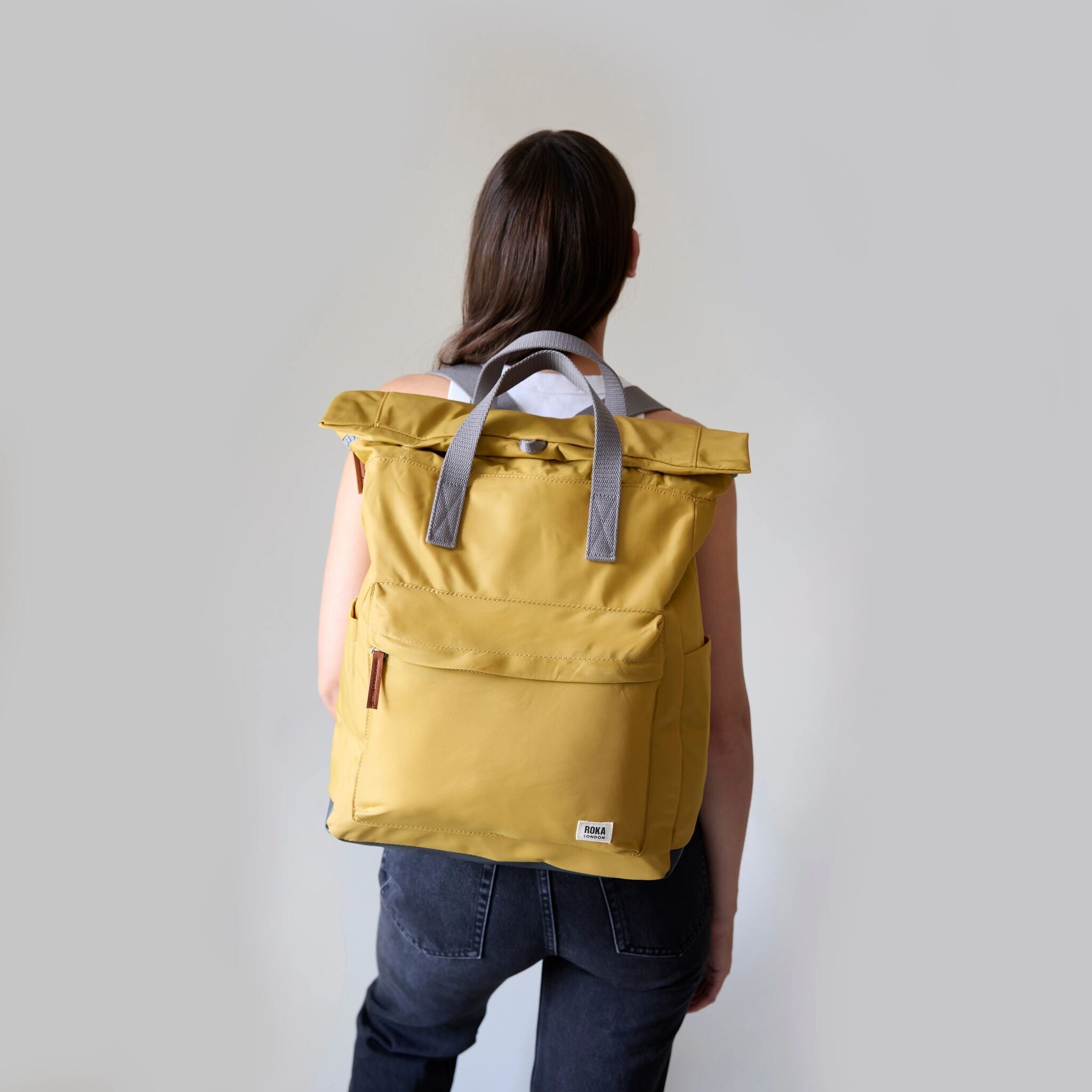 Canfield Roll Top Backpack Small Recycled Nylon