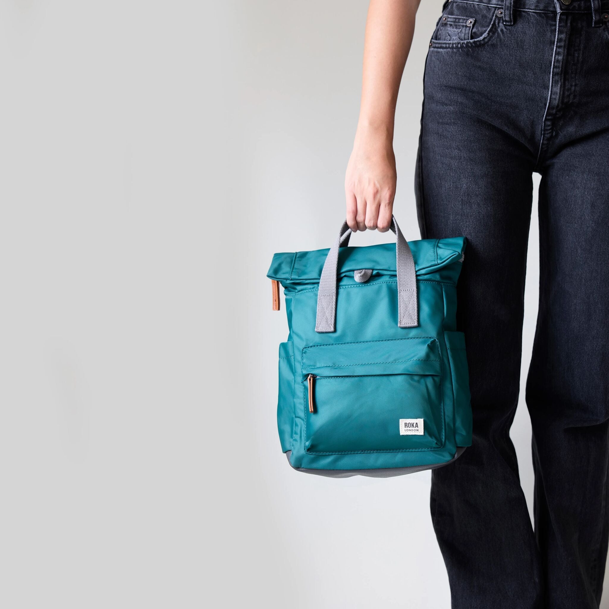 Canfield Roll Top Backpack Medium Recycled Nylon Ripstop