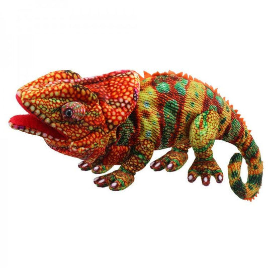 Chameleon (Orange) - Large Creatures - RUTHERFORD & Co