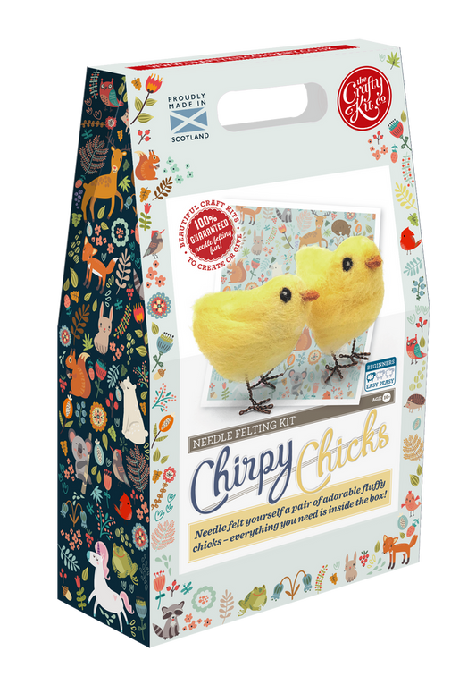 Chirpy Chicks Needle Felting Craft Kit