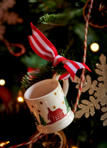 Christmas Cabin Tiny Mug Boxed
