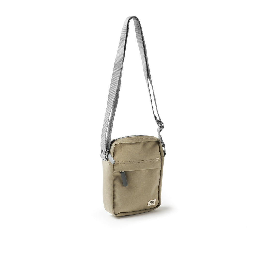 Bond Pocket Crossbody Bag Small Recycled Canvas - Coriander