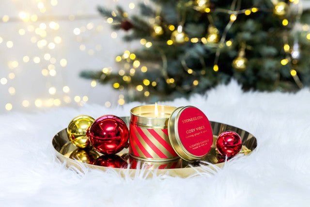 Seasonal Scented Candle Tins