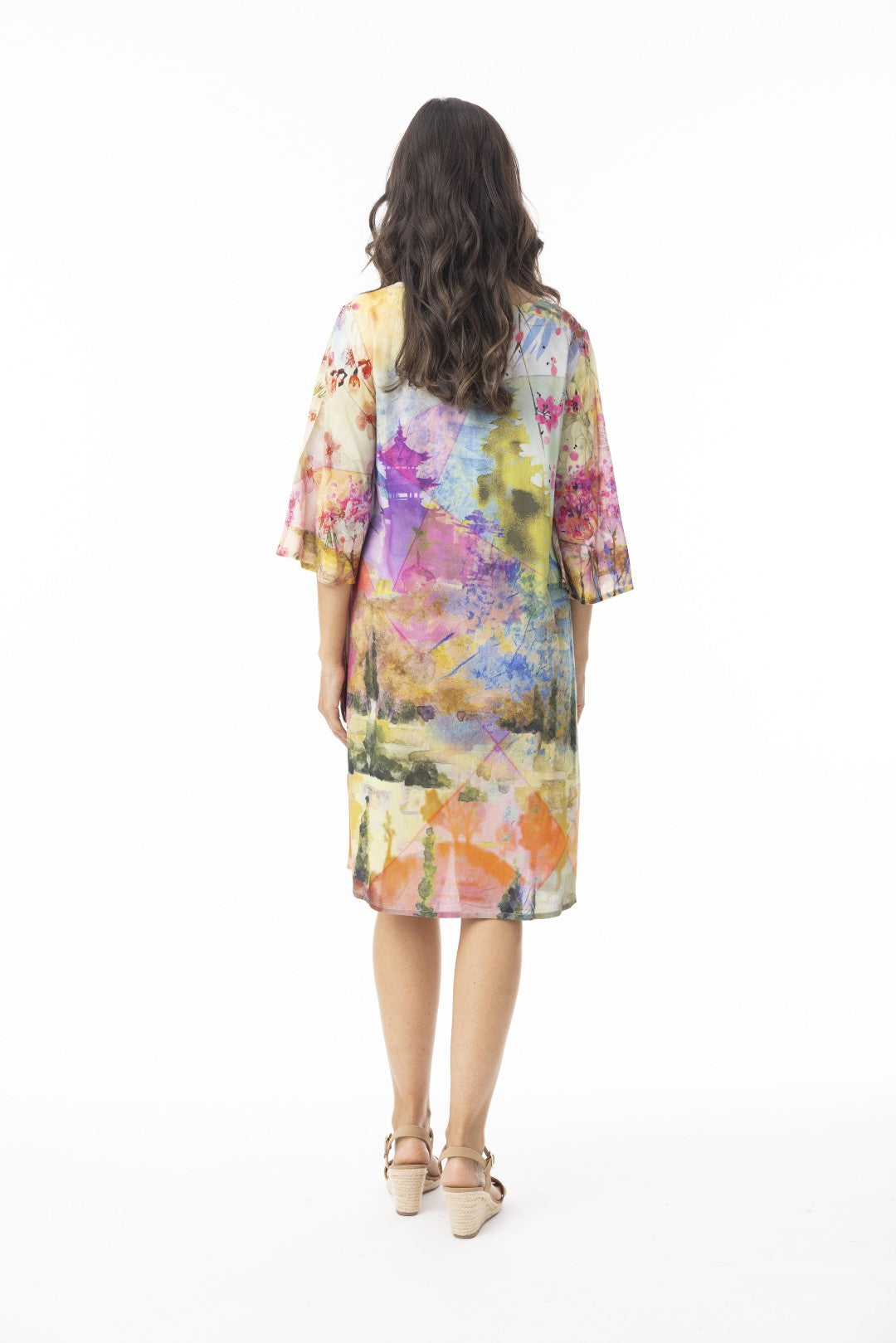 Digital Tie Dress Scenic