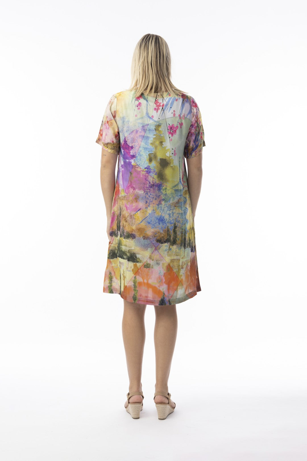 Digital Shift Dress Scenic