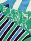 Kids' Rilla Blue & Green Pack of Three Trainer Socks