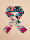 Highgrove Floral Skinny Printed Scarf