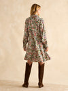 Lydia Multi Long Sleeve Shirt Dress