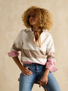 Brinley Tan/Pink Deck Shirt