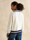 Dawlish Cream Quarter Zip Sweatshirt