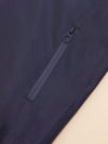 Rainwell Navy Waterproof Packable Raincoat With Hood