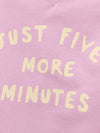 Sundaze Purple Crew Neck Slogan Sweatshirt