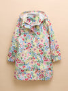 Rainford Multi Floral Waterproof Packable Raincoat With Hood