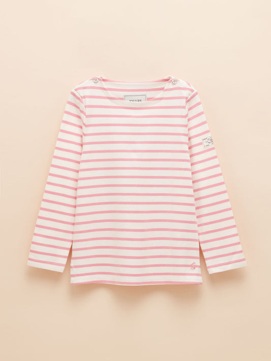 Girls' Harbour Pink Long Sleeve Jersey Top