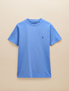 Everyday Mid Blue Crew Neck T-Shirt