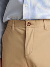 Classic Fit Tan Chino Trousers