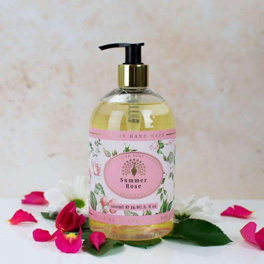 Summer Rose Hand Wash - 500ml - RUTHERFORD & Co