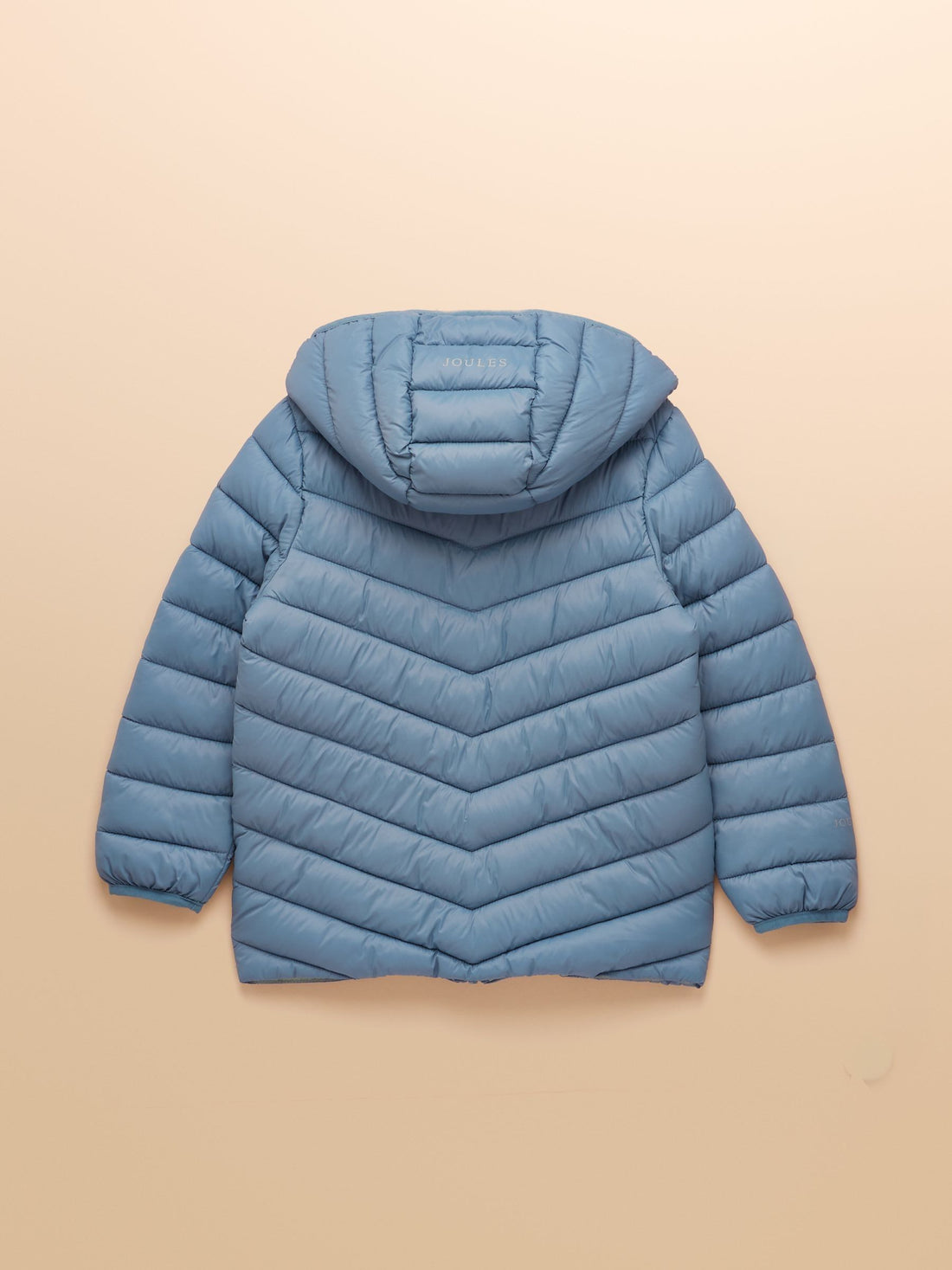 Kids' Cairn Blue Showerproof Padded Coat with Hood